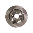 Rear Brake Disc, Natural Finish, Plain Surface, Solid, 5 Lugs, 313.94 mm, Pro-Line Series