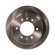Rear Brake Disc, Natural Finish, Plain Surface, Solid, 6 Lugs, 311.91 mm, Pro-Line Series