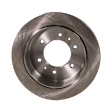 Rear Brake Disc, Natural Finish, Plain Surface, Solid, 6 Lugs, 311.91 mm, Pro-Line Series