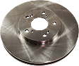 2004 Honda Accord - Front Brake Disc, Plain Surface, Vented, 5 Lugs, 299.97 mm, Coupe, 6-Speed, Manual Transaxle, 3.0L 6Cyl, Pro-Line Series