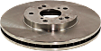 2004 Honda Accord - Front Brake Disc, Plain Surface, Vented, 5 Lugs, 299.97 mm, Coupe, 6-Speed, Manual Transaxle, 3.0L 6Cyl, Pro-Line Series