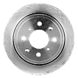 Rear Brake Disc, Natural Finish, Plain Surface, Solid, 4 Lugs, 239.01 mm, Pro-Line Series