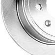 Rear Brake Disc, Natural Finish, Plain Surface, Solid, 4 Lugs, 239.01 mm, Pro-Line Series
