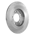 Front and Rear Brake Disc, Plain Surface, Front-Vented/Rear-Solid, 5 Lugs, Front-305.05 mm/Rear-284 mm, For Models With Electronic Parking Brake, Pro-Line Series