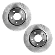 Front Brake Disc, Natural Finish, Plain Surface, Vented, 5 Lugs, 279.91 mm, Pro-Line Series