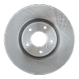 Front Brake Discs, Plain Surface, Vented, 5 Lugs, 12.6 in. Disc Diameter, Pro-Line Series
