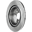 2008 Infiniti G35 X - Front and Rear Brake Disc, Plain Surface, Vented, 5 Lugs, Dual Front Piston Calipers, 3.5L 6Cyl, Pro-Line Series