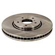 Front Brake Disc, Plain Surface, Vented, 5 Lugs, 320.04 mm, Pro-Line Series