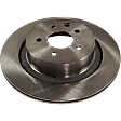 Front and Rear Brake Discs, 4-Wheel Set, Plain Surface, Vented, 5 Lugs, 12.11 in.-Front, 12.99 in.-Rear, 330mm Front/Rear Disc, 1 Piston Front Cal, Pro-Line Series