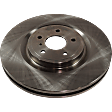 Front Brake Discs, Plain Surface, Vented, 5 Lugs, 13.98 in. Disc Diameter, Sport Brake, Pro-Line Series