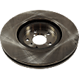 Front Brake Discs, Plain Surface, Vented, 5 Lugs, 13.98 in. Disc Diameter, Sport Brake, Pro-Line Series