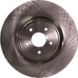 Front Brake Discs, Plain Surface, Vented, 5 Lugs, 13.98 in. Disc Diameter, Sport Brake, Pro-Line Series