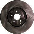 Front Brake Discs, Plain Surface, Vented, 5 Lugs, 13.98 in. Disc Diameter, Sport Brake, Pro-Line Series