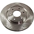 Front Brake Disc, Plain Surface, Vented, 6 Lugs, 350.01 mm, 5.6L, 8Cyl, Pro-Line Series