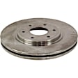 Front Brake Disc, Plain Surface, Vented, 6 Lugs, 350.01 mm, 5.6L, 8Cyl, Pro-Line Series