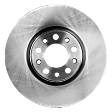 2016 Jeep Renegade - Front and Rear Brake Disc, Plain Surface, Front-Vented/Rear-Solid, 5 Lugs, Front-305 mm/Rear-278 mm, 1.4L 4Cyl, Pro-Line Series
