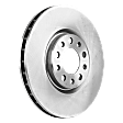 2016 Jeep Renegade - Front and Rear Brake Disc, Plain Surface, Front-Vented/Rear-Solid, 5 Lugs, Front-305 mm/Rear-278 mm, 1.4L 4Cyl, Pro-Line Series