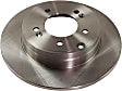 Front and Rear Brake Discs, Plain Surface, Vented - Front, Solid - Rear, 5 Lugs, 11.81 in. Front/11.14 in. Rear Disc Diameter, Pro-Line Series