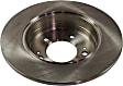 Front and Rear Brake Discs, Plain Surface, Vented - Front, Solid - Rear, 5 Lugs, 11.81 in. Front/11.14 in. Rear Disc Diameter, Pro-Line Series