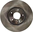 Front and Rear Brake Discs, Plain Surface, Vented - Front, Solid - Rear, 5 Lugs, 11.81 in. Front/11.14 in. Rear Disc Diameter, Pro-Line Series