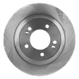 Front and Rear Brake Disc, Plain Surface, Front-Vented/Rear-Solid, 5 Lugs, Front-299.97 mm/Rear-284 mm, For Models With Electronic Parking Brake, Pro-Line Series