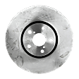 2021 Lexus IS350 - Front Brake Disc, Natural Finish, Plain Surface, Vented, 5 Lugs, 332.99 mm, 3.5L 6Cyl, Pro-Line Series