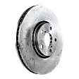 2021 Lexus IS350 - Front Brake Disc, Natural Finish, Plain Surface, Vented, 5 Lugs, 332.99 mm, 3.5L 6Cyl, Pro-Line Series