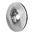 2021 Lexus IS350 - Front Brake Disc, Natural Finish, Plain Surface, Vented, 5 Lugs, 332.99 mm, 3.5L 6Cyl, Pro-Line Series