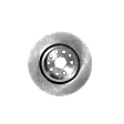 Front and Rear Brake Disc, Plain Surface, Vented, 5 Lugs, Front-334.77 mm/Rear-314.96 mm,, Pro-Line Series