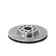 Front and Rear Brake Disc, Plain Surface, Vented, 5 Lugs, Front-334.77 mm/Rear-314.96 mm,, Pro-Line Series