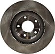 2012 Lincoln MKX - Front Brake Disc, Natural Finish, Plain Surface, Vented, 5 Lugs, 320.04 mm, 3.7L 6Cyl, Pro-Line Series