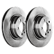 Front Brake Disc, Plain Surface, Vented, 5 Lugs 13.54 in., HSE Model, Pro-Line Series