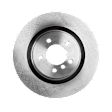 Front Brake Disc, Plain Surface, Vented, 5 Lugs 13.54 in., HSE Model, Pro-Line Series