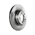 Front Brake Disc, Plain Surface, Vented, 5 Lugs 13.54 in., HSE Model, Pro-Line Series