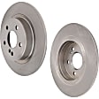 Rear Brake Disc, Plain Surface, Solid, 5 Lugs, 295 mm, Pro-Line Series