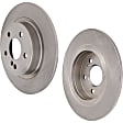 Rear Brake Disc, Plain Surface, Solid, 5 Lugs, 295 mm, Pro-Line Series