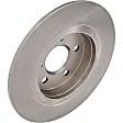 Rear Brake Disc, Plain Surface, Solid, 5 Lugs, 295 mm, Pro-Line Series