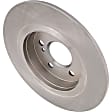 Rear Brake Disc, Plain Surface, Solid, 5 Lugs, 295 mm, Pro-Line Series