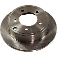 Rear Brake Discs, Plain Surface, Vented - Front, Solid - Rear, 5 Lugs, Pro-Line Series