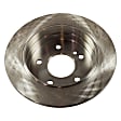 1995 Mercedes Benz C280 - Rear Brake Disc, Plain Surface, Vented, 5 Lugs, 258 mm, 2.8L 6Cyl, Pro-Line Series