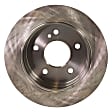 1995 Mercedes Benz C280 - Rear Brake Disc, Plain Surface, Vented, 5 Lugs, 258 mm, 2.8L 6Cyl, Pro-Line Series