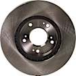 Front Brake Disc, Natural Finish, Plain Surface, Vented, 5 Lugs, 290.07 mm, 3.8L, 6Cyl, Pro-Line Series