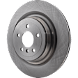 Rear Brake Discs, Plain Surface, Vented, 5 Lugs, Pro-Line Series