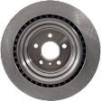 Rear Brake Discs, Plain Surface, Vented, 5 Lugs, Pro-Line Series