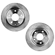 Rear Brake Disc, Plain Surface, Solid, 5 Lugs, Pro-Line Series