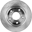 Rear Brake Disc, Plain Surface, Solid, 5 Lugs, Pro-Line Series