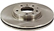 2010 Ford Fusion - Front Brake Disc, Plain Surface, Vented, 5 Lugs, 298.45 mm, 3.5L 6Cyl, Pro-Line Series