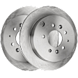 Rear Brake Disc, Natural Finish, Plain Surface, Vented, 5 Lugs, 285.75 mm, Pro-Line Series