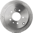 Rear Brake Disc, Natural Finish, Plain Surface, Vented, 5 Lugs, 285.75 mm, Pro-Line Series