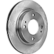 2015 Mitsubishi Mirage - Front Brake Disc, Plain Surface, Vented, 4 Lugs, 229.5 mm, 1.2L 3Cyl, Pro-Line Series